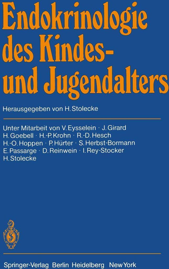 Endokrinologie des Kindes- und Jugendalters