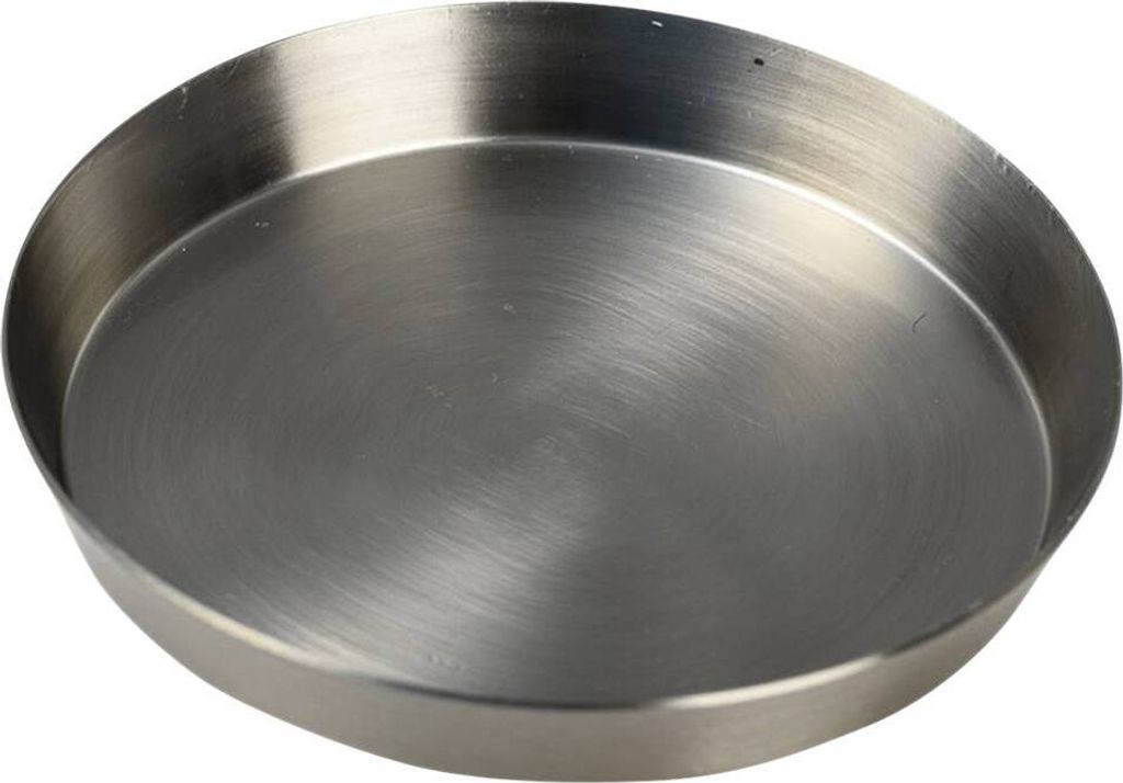 Teller Edelstahl Matt Ø 10cm Kerzenhalter Kerzenteller Untersetzer Tischdeko