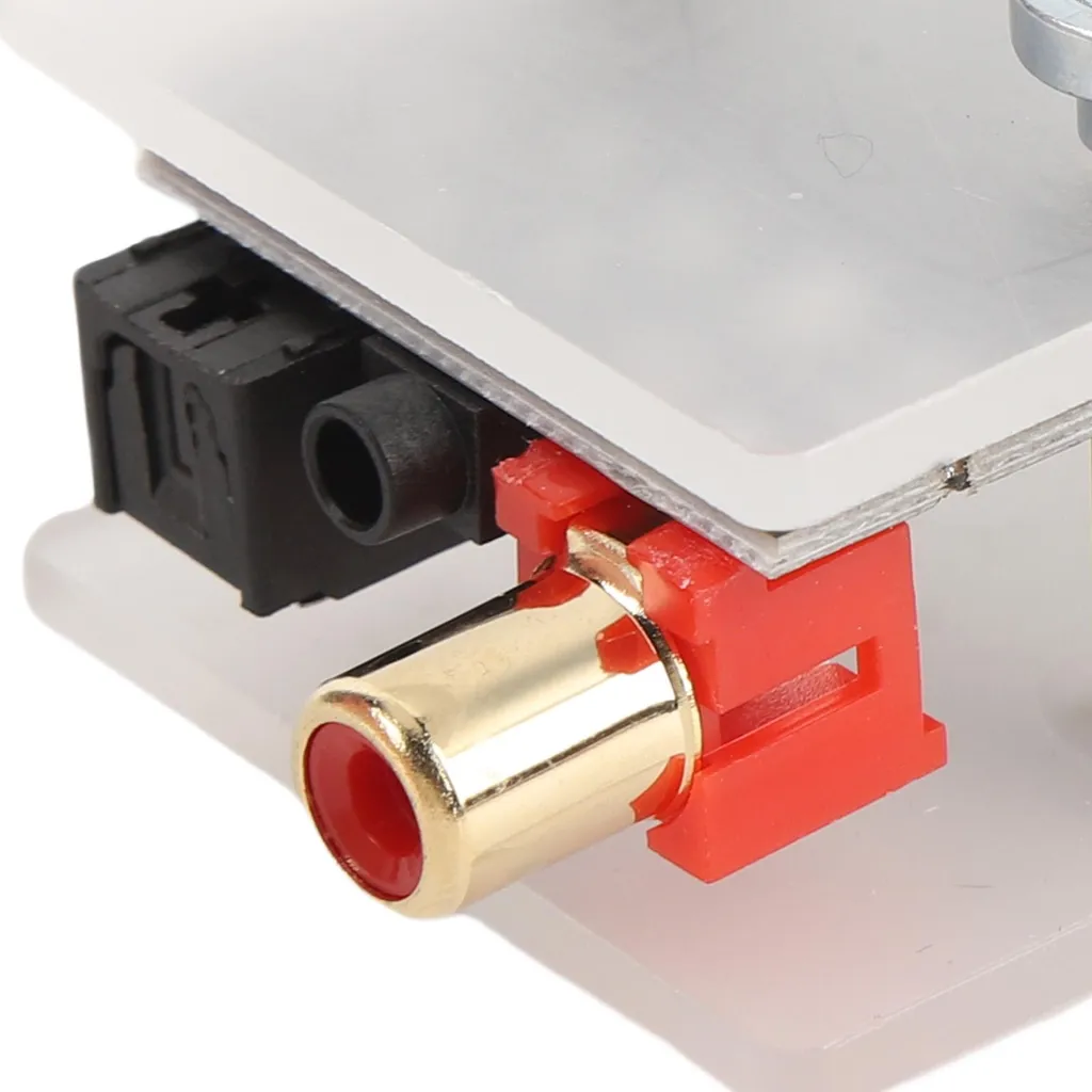 Mini DAC Decoder Audio USB Ottico Coassiale Analogico per Equalizzatore - 4
