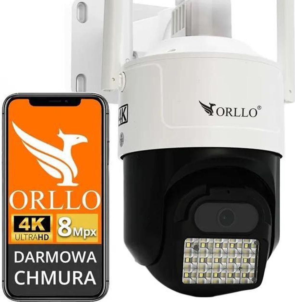 IP Camera ORLLO Z17 Ultra 4K rotatable GSM SIM