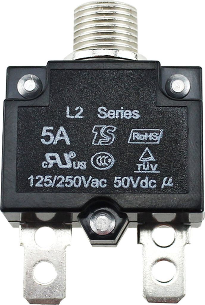 AC 125-250V Druckknopf Schneller Anschluss-Schaltkreisschalter Kunststoff - 20A