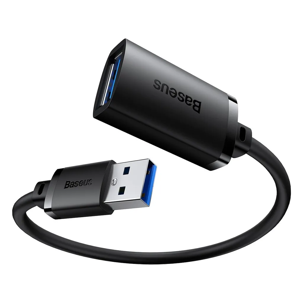 Cavo Prolunga USB 1.5m Baseus AirJoy - Estensione USB 2.0 Nera - 5