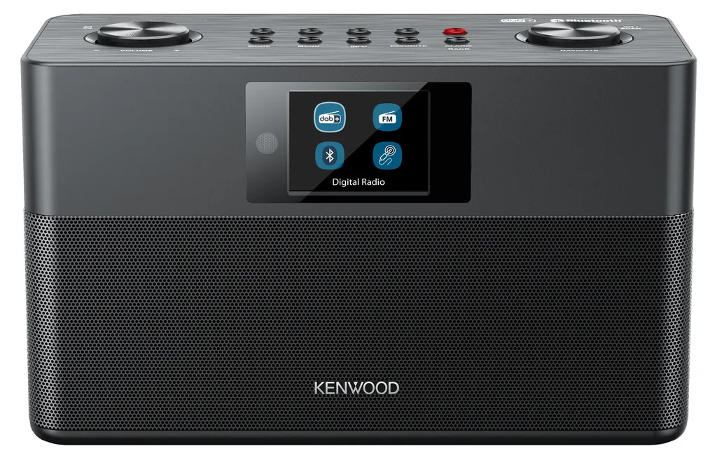 Kenwood CR-ST 85 DAB Radio de voyage numérique Noir avec Bluetooth 30W