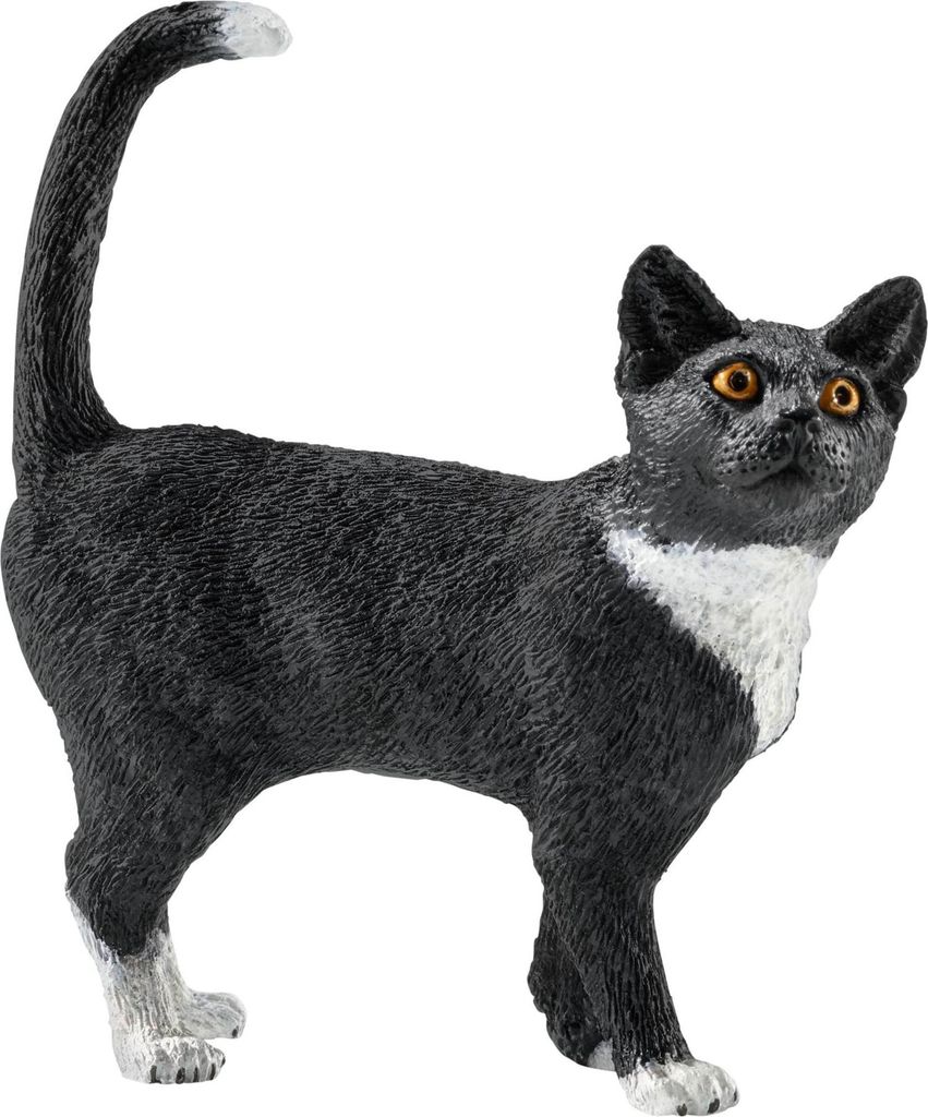 Schleich 13770 - Katze - stehend, Tier Spielfigur Produktbild 
