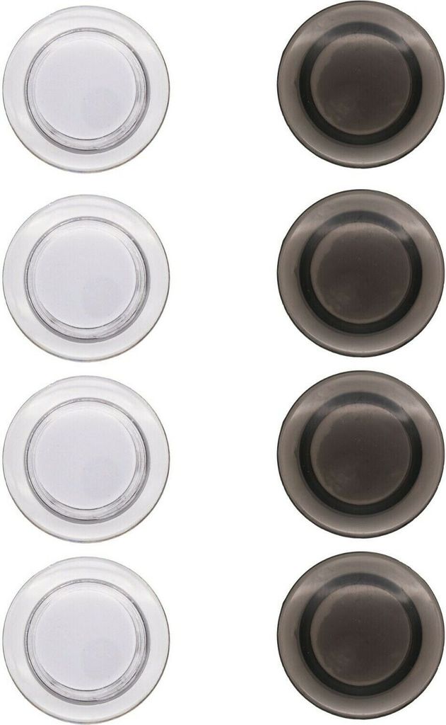 Magnete Quadratmagnet 8 Stück Flachmagnet Rundmagnet Magnettafel