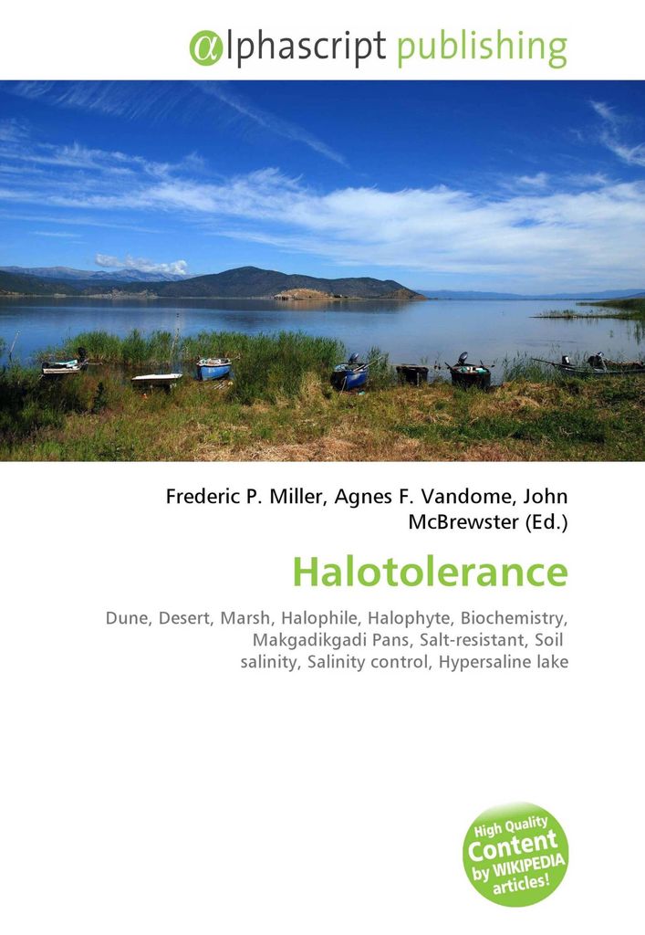 Halotolerance