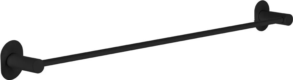 Barra Bagno 61 cm Acciaio Inox Nero SUS304 | Portasciugamani Professionale