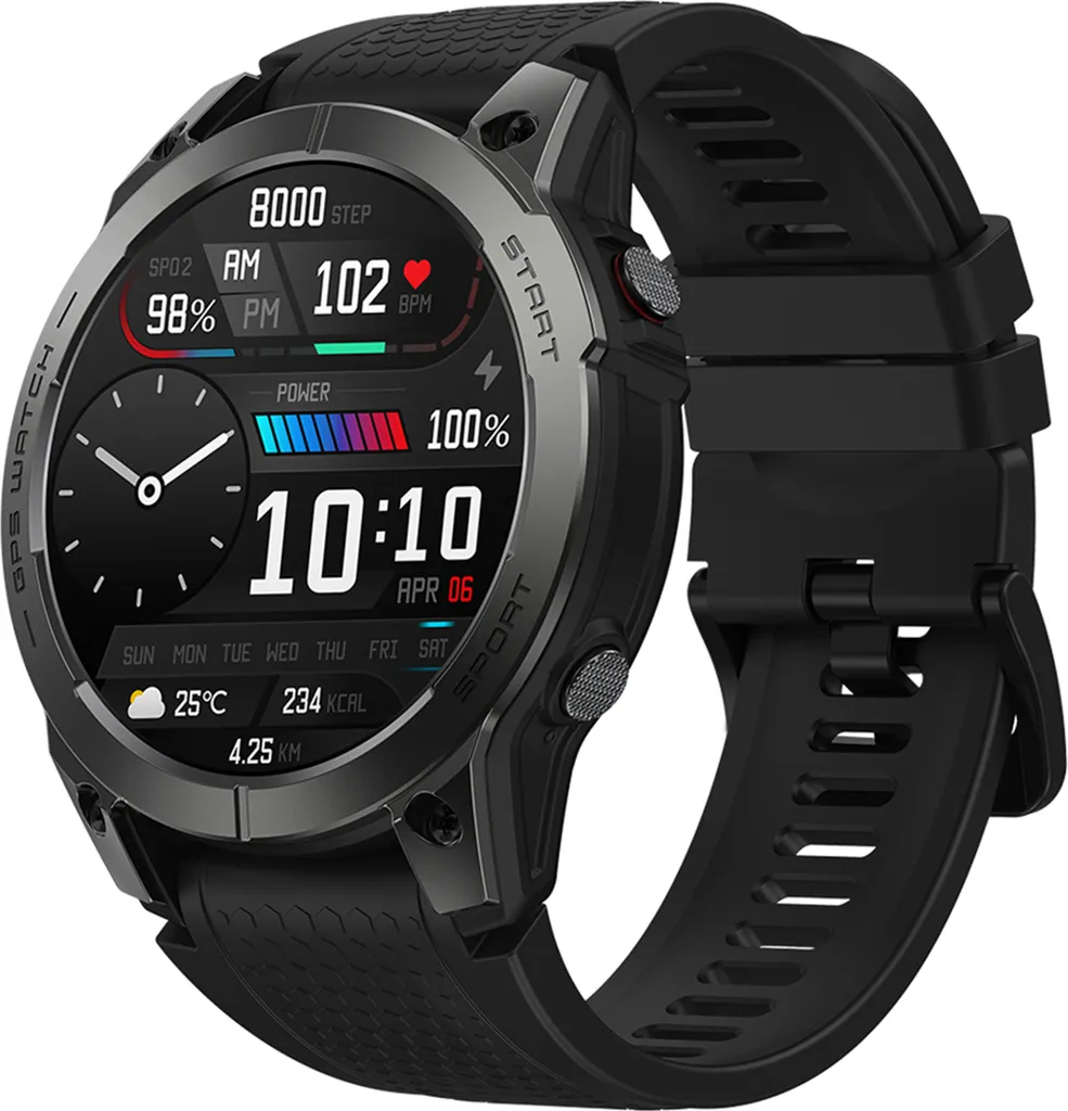Zeblaze Stratos 3 Orologio Sportivo GPS Impermeabile | Prestazioni Top