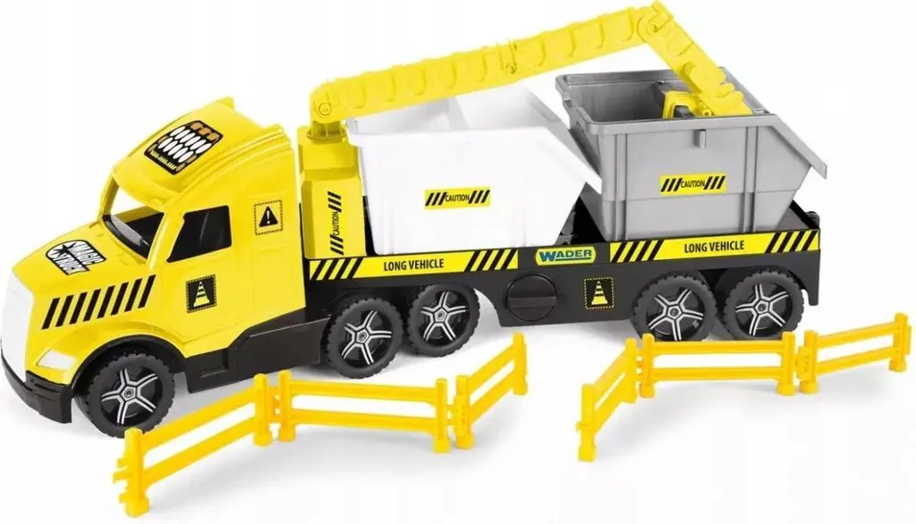 Camion de transport Magic Truck Technic avec ses deux conteneurs DIY