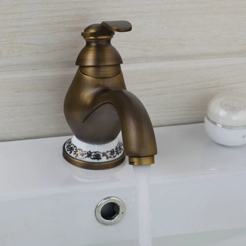Offerta Miscelatore Lavabo KRAN PROTOGENA LAUFERI Ottone Spazzolato - 4