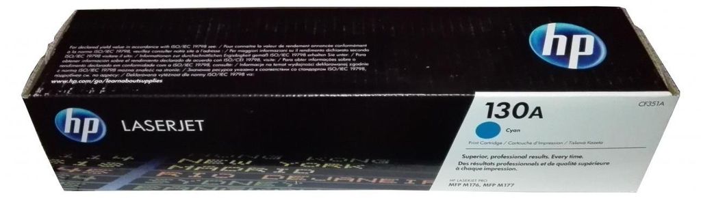 HP 130A Toner cyan (CF351A) Produktbild 