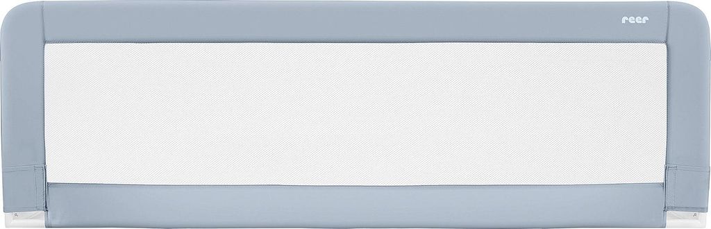 Reer Baby Sleep'n Keep, Bettgitter 100 cm, Farbe Blaugrau Bettschutzgitter Sicherheit bayw1120