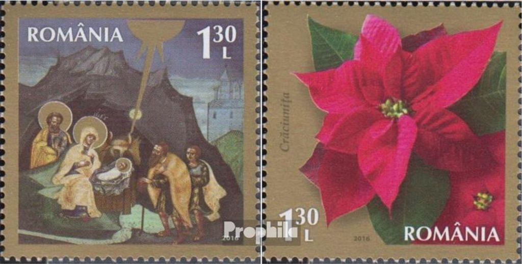 Briefmarken Rumänien 2016 Mi 7150-7151 (kompl.Ausg.) Produktbild 