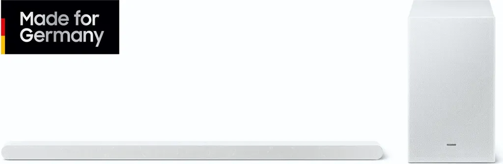 Barre de son Samsung HW-S711GD/ZG avec caisson de basse sans fil blanc