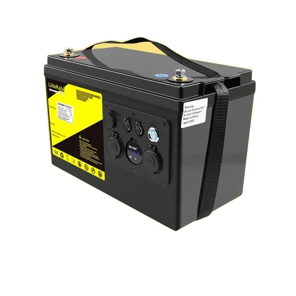 Batterie LiFePO4 12V 200Ah DC-128V150Ah pour Camping-car et Solaire