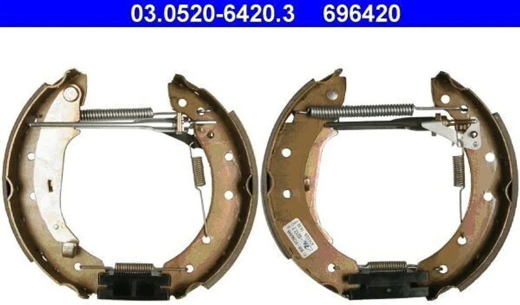 Garnitures de Frein à Tambour pour Peugeot 206, 106 et Citroën Xsara Saxo