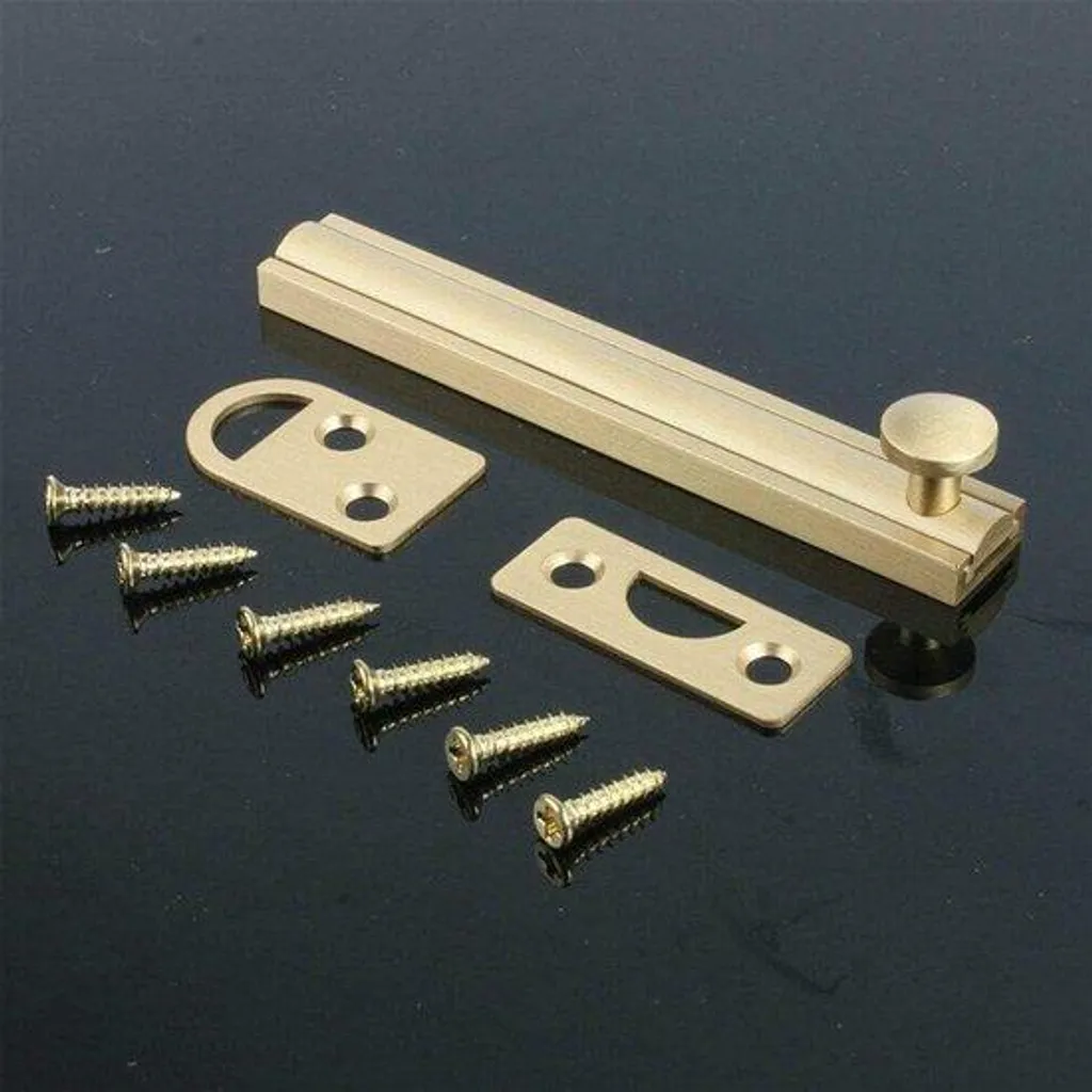 Verrouiller une porte facilement avec cette serrure à boulon 153mm