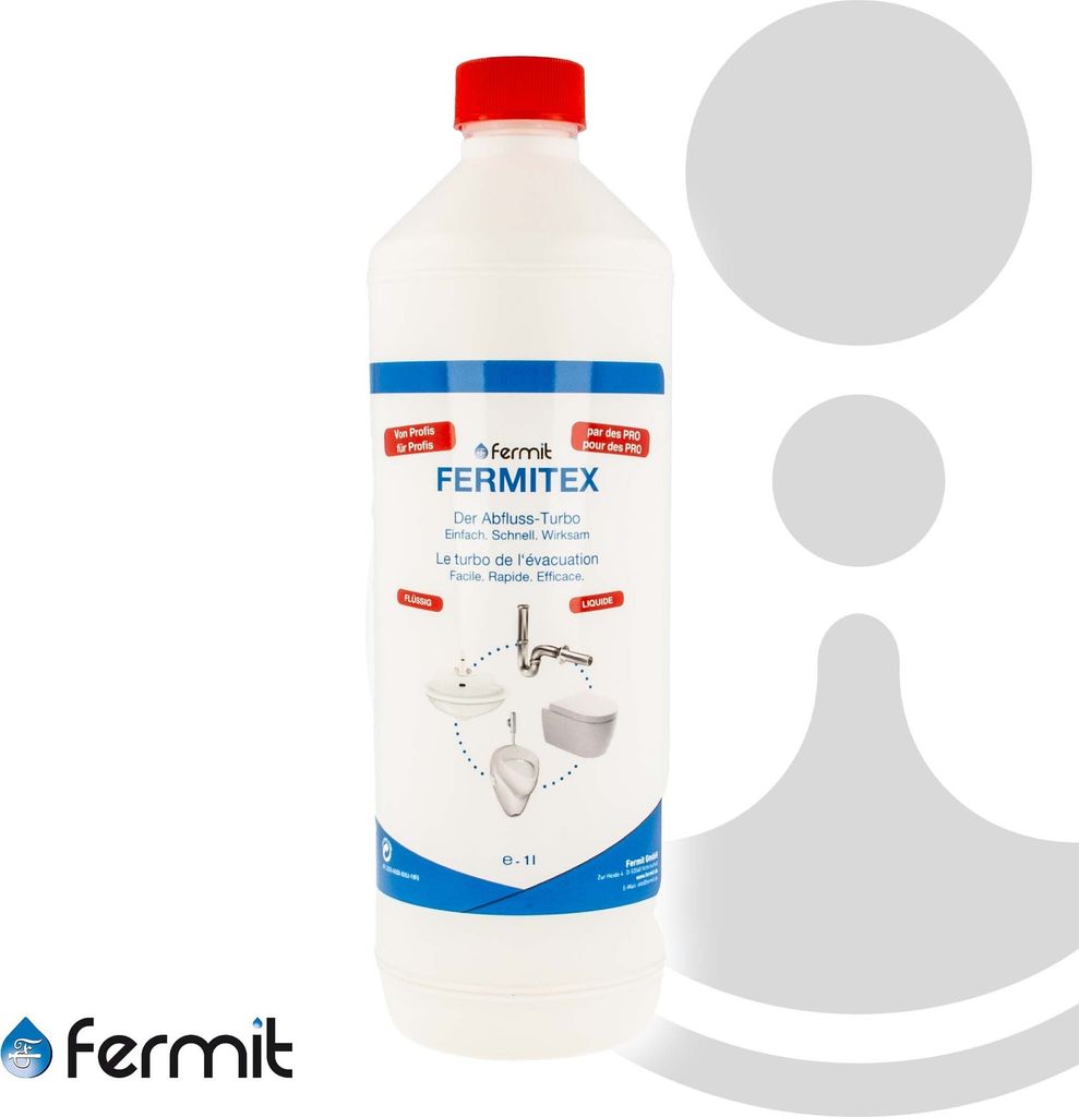 Fermit Rohrreiniger Fermitex 1 Liter Flüssig, 12005 Produktbild 6