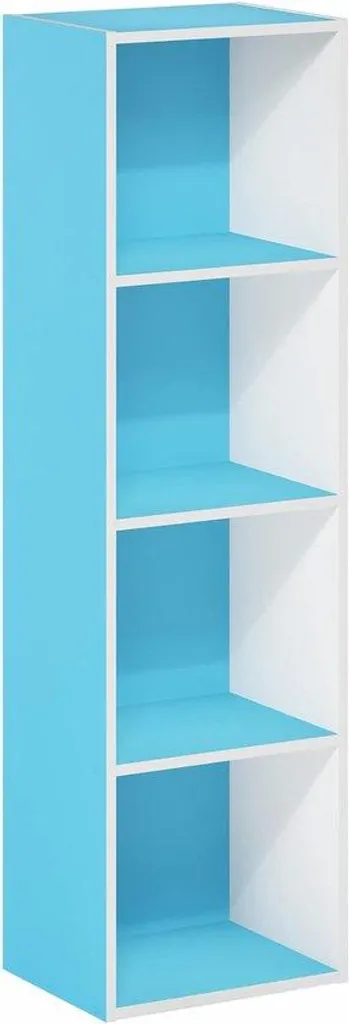Étagère de Rangement 30,5 x 106 x 23,6 cm, Bibliothèque Fine Blanche