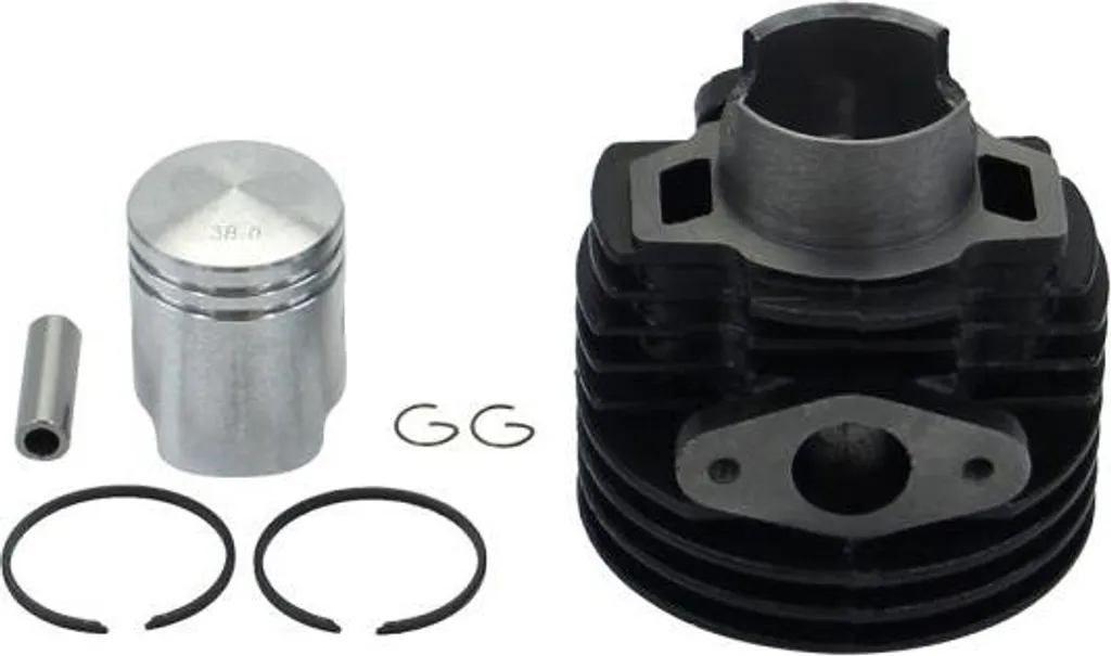 Cylindre Standard 38mm en Fonte pour Puch Maxi DS MC MS VZ 50ccm