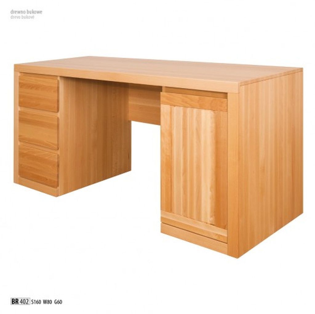 Massive Holz Möbel Schreibtisch Bürotisch Computertisch Tische Büromöbel Massiv