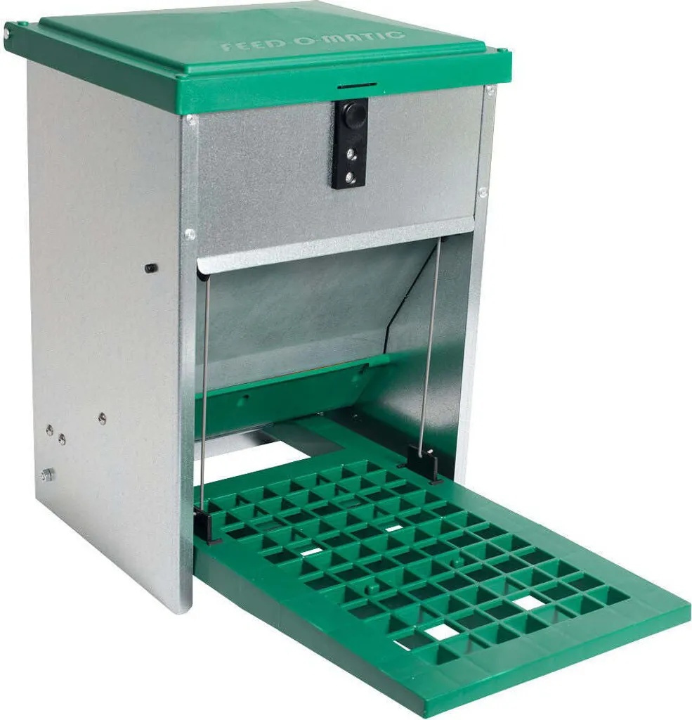 Feedomatic 20kg: Mangiatoia a Pedale Professionale per Polli e Tacchini