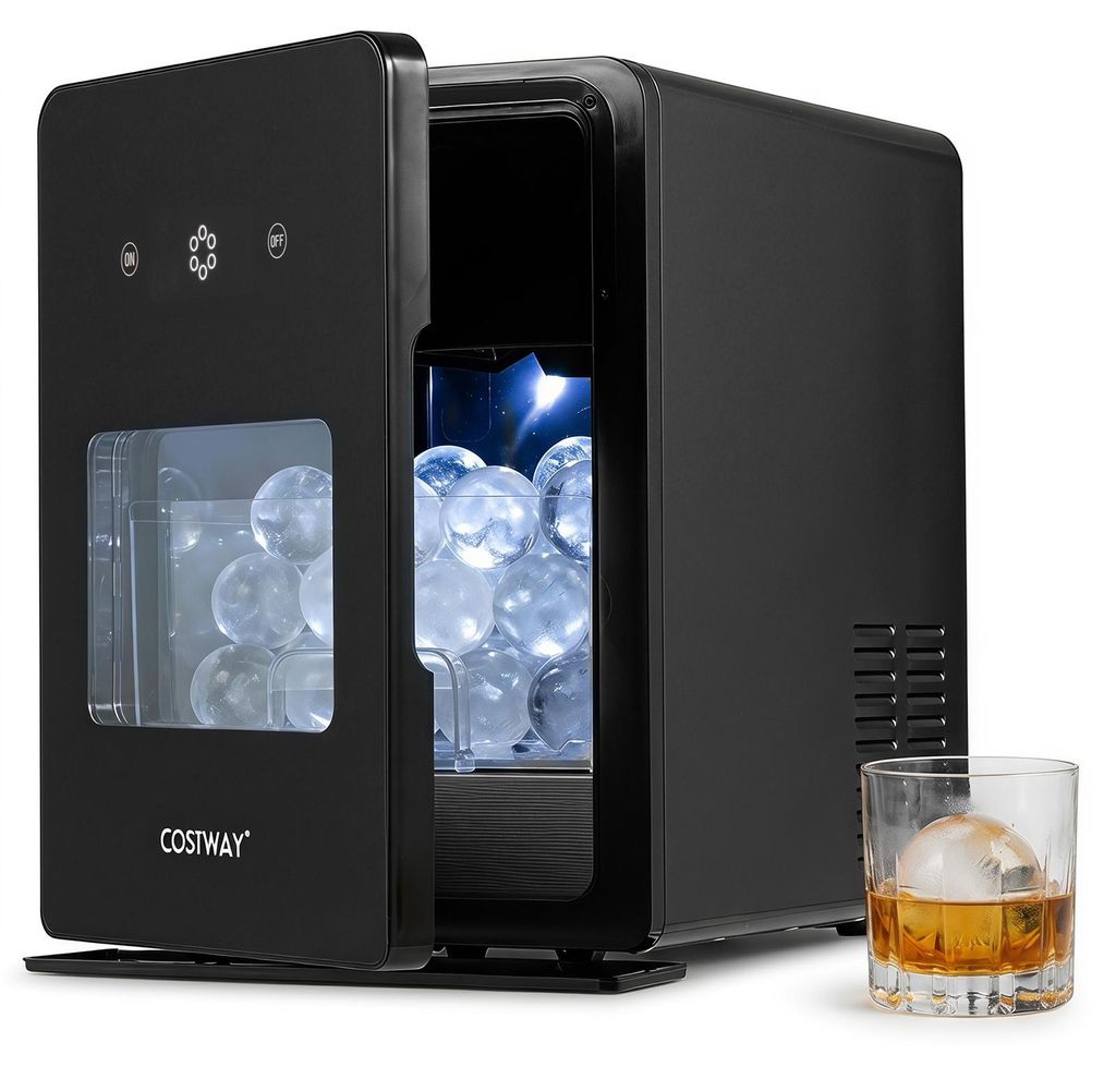 COSTWAY Eiswürfelmaschine für 5cm Eiskugeln, Produktbild 