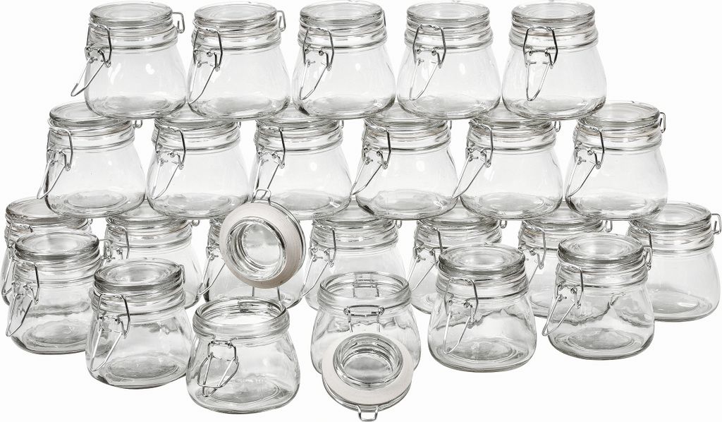 VBS XXL Bügelgläser Bauchig 24 Stück 150ml Produktbild 