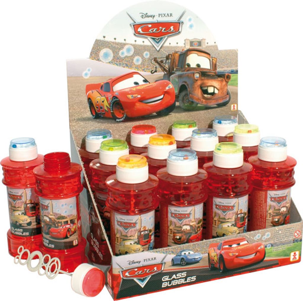 Bublifuk WD Cars, 300 ml (display met 12 stuks) Productafbeelding 