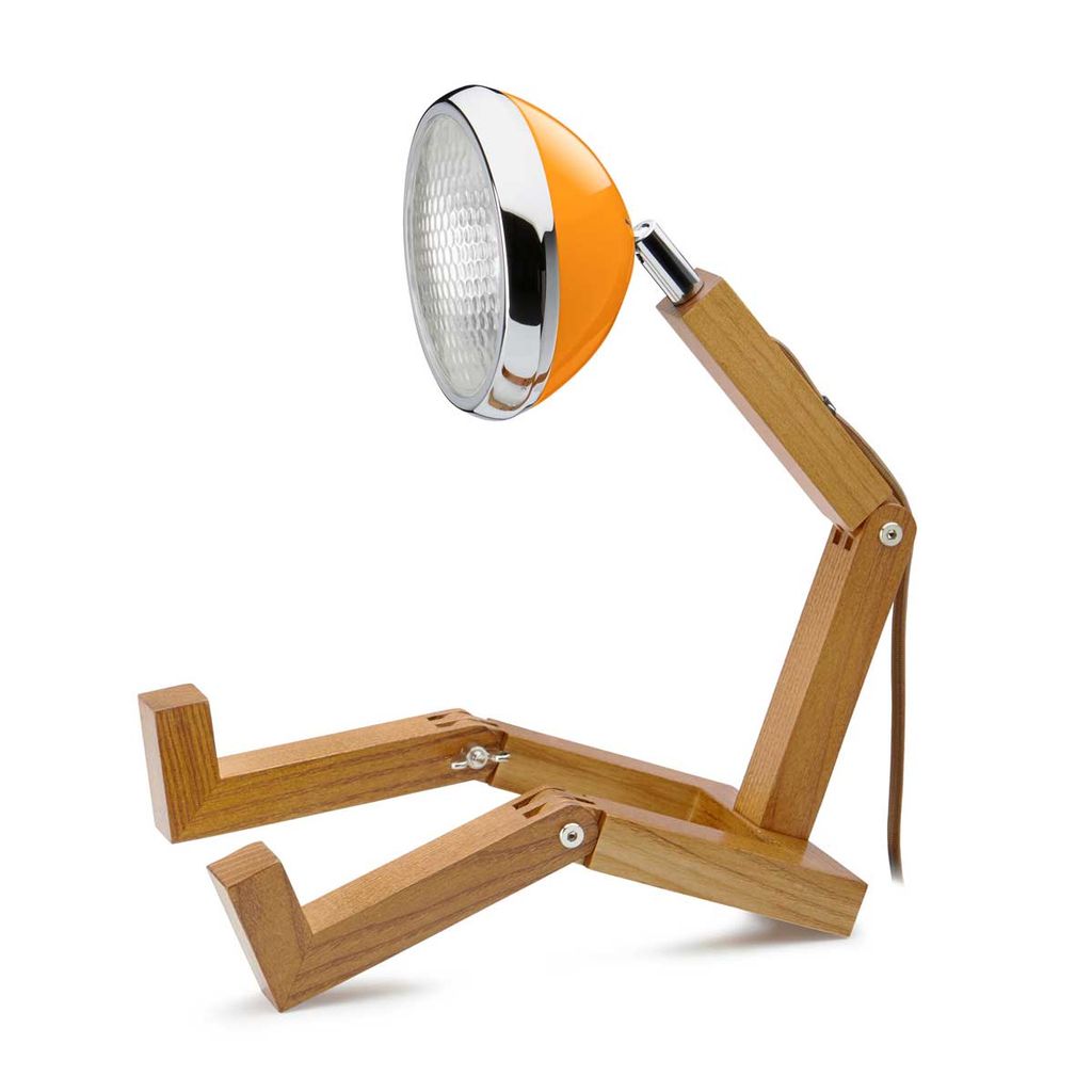 Piffany Mr. Wattson Original Tischlampe Mclaren orange