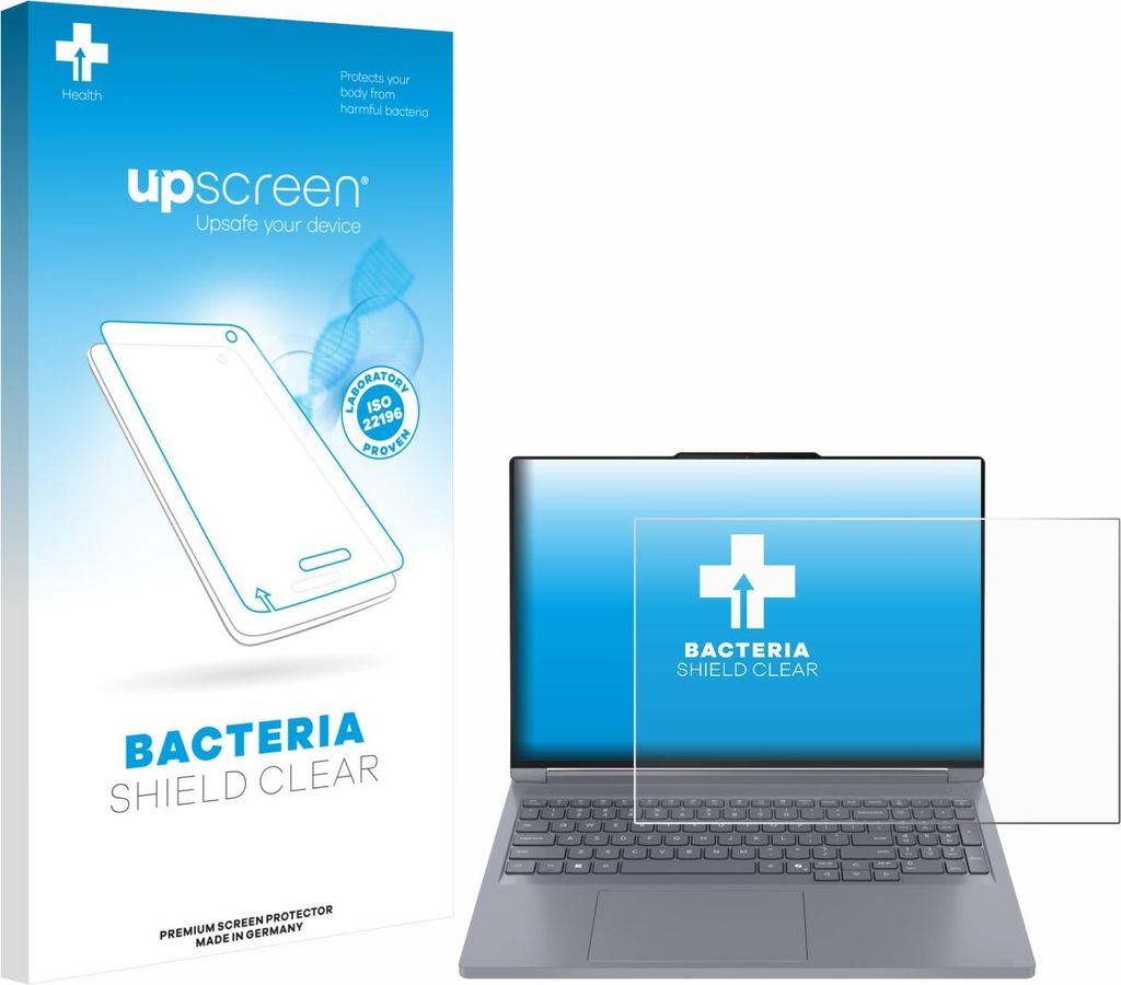 upscreen Schutzfolie für Lenovo ThinkBook 16p Gen 6 Displayschutz Displayschutzfolie Folie Klar antibakteriell