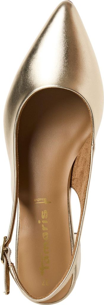 Tamaris Damen Pumps metallic Slingback 1-29505-44, Größe:38 Produktbild 