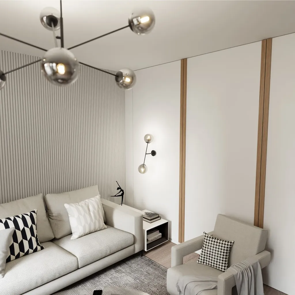 Applique Murale Compacte 2 Lampes E14 LINEAR K2 - Solution Gain de Place - 4