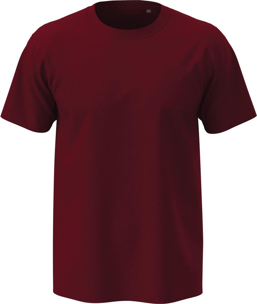 Stedman Herren Komfort T-shirt AB272 (S) (Bordeaux)