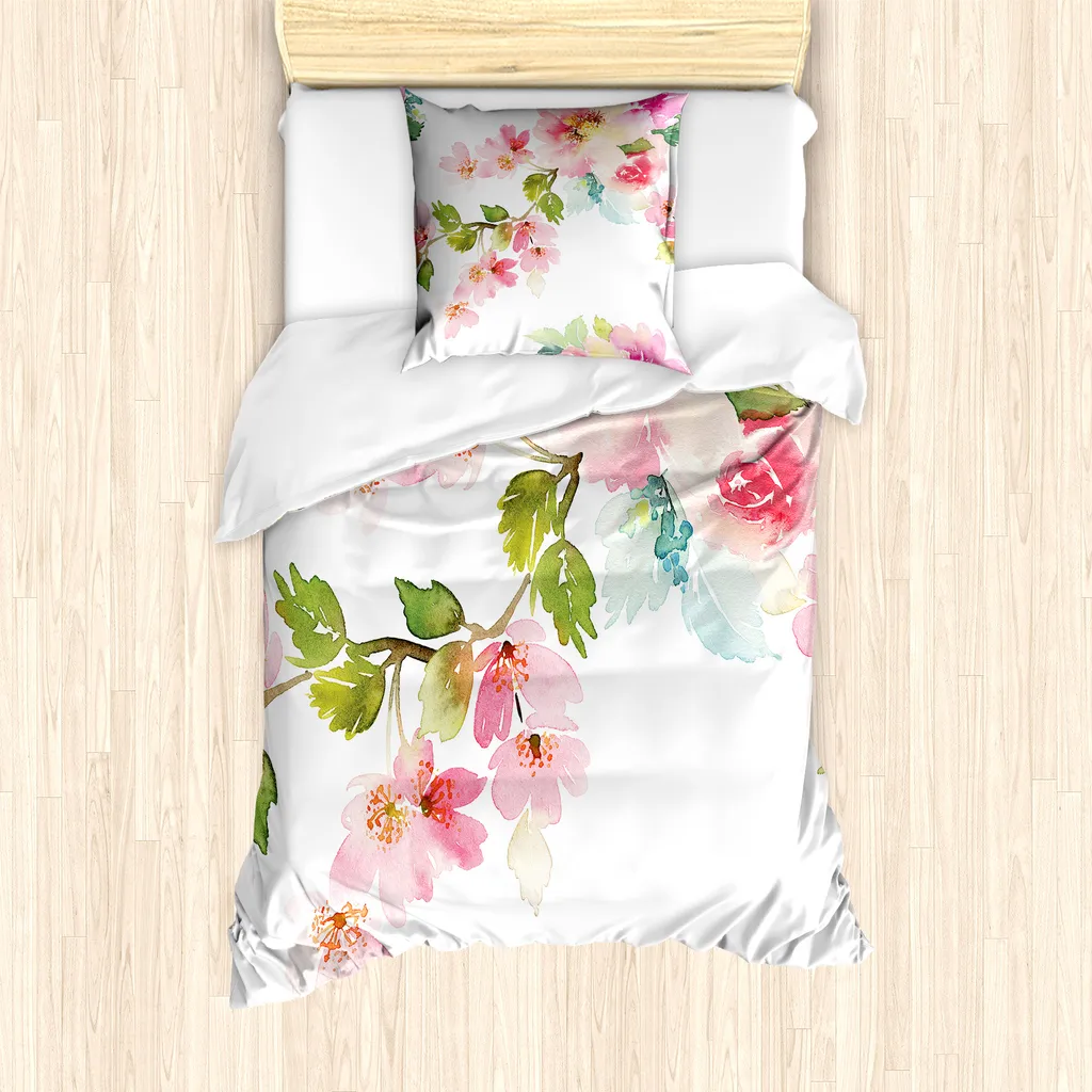Set Copripiumino ABAKUHAUS Singolo 135x200 Antiacaro Natura Delicata