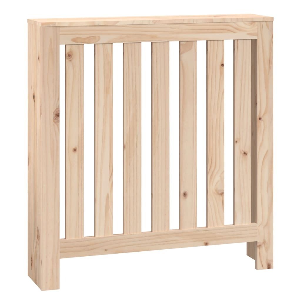 vidaXL Habillage de radiateur 79,5x19x84 cm pin massif Image du produit 
