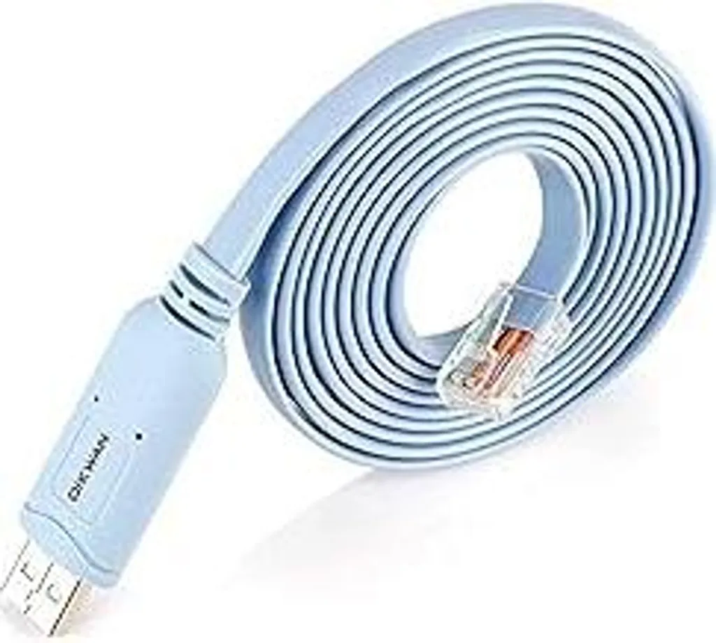 OIKWAN Cavo USB Console RJ45 3mt - Adattatore Seriale FTDI Windows