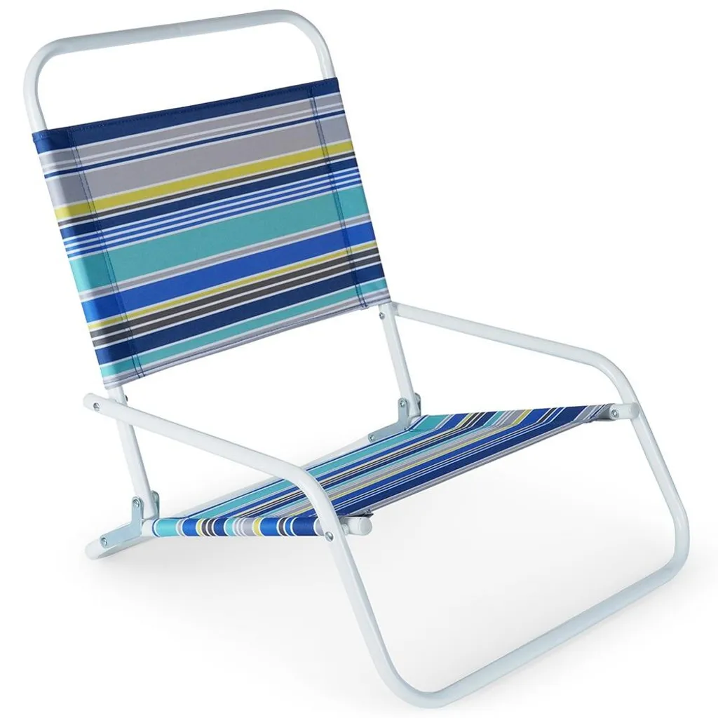 Chaises de Plage Vilde Pliables et Compactes - Duo Confort Multicolore - 6