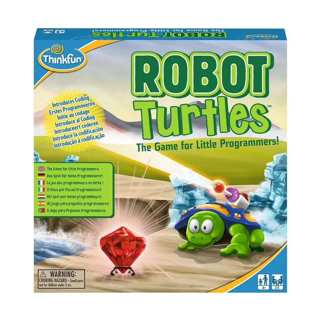 Robot Tortues Thinkfun Jeu Idéal pour Soirée en Famille et Éveil au Code