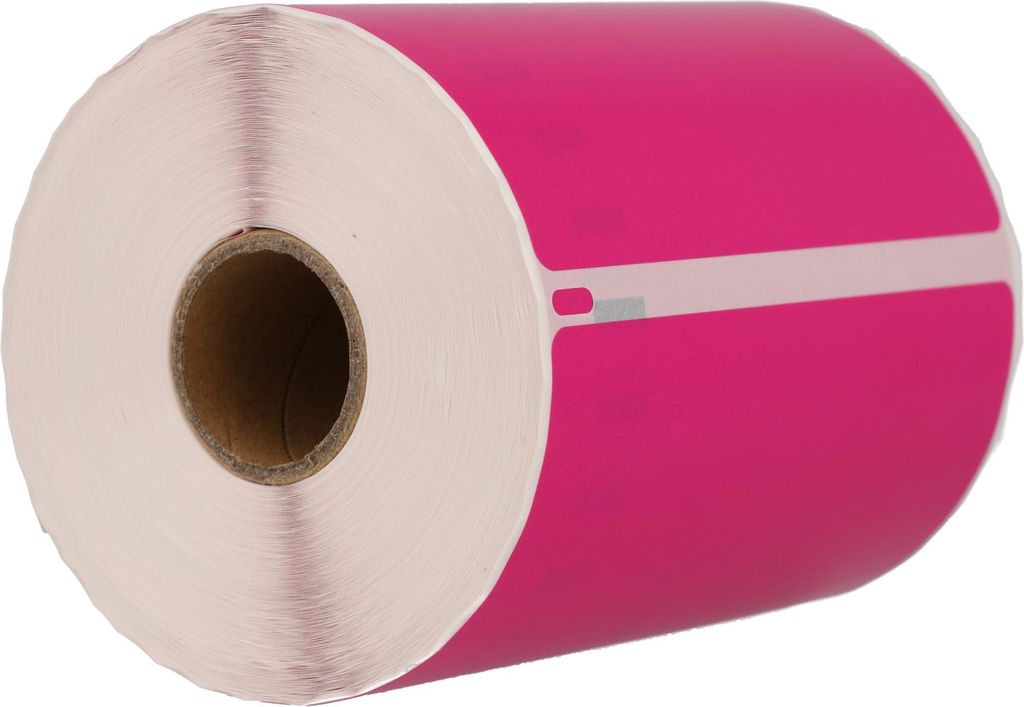 DULA Labels - Kompatibel mit Dymo S0904980 Labels - Rosa - Große Versandetiketten - 1 Rolle - 104 x 159 mm - 220 Etiketten pro Rolle