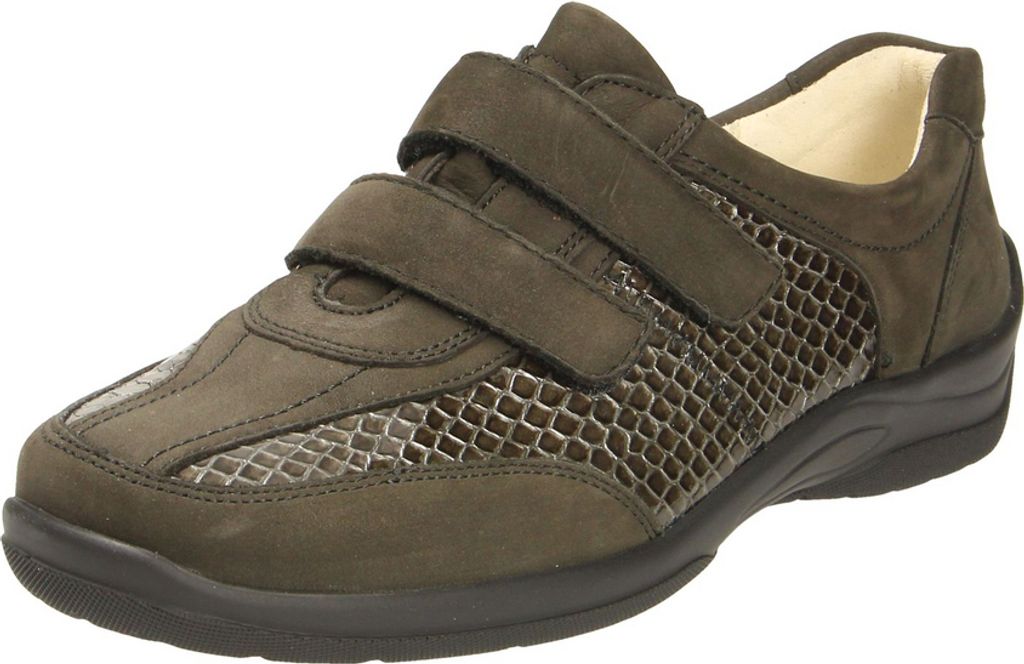 Waldläufer Hesna Damen Slipper in Grau, Größe 5