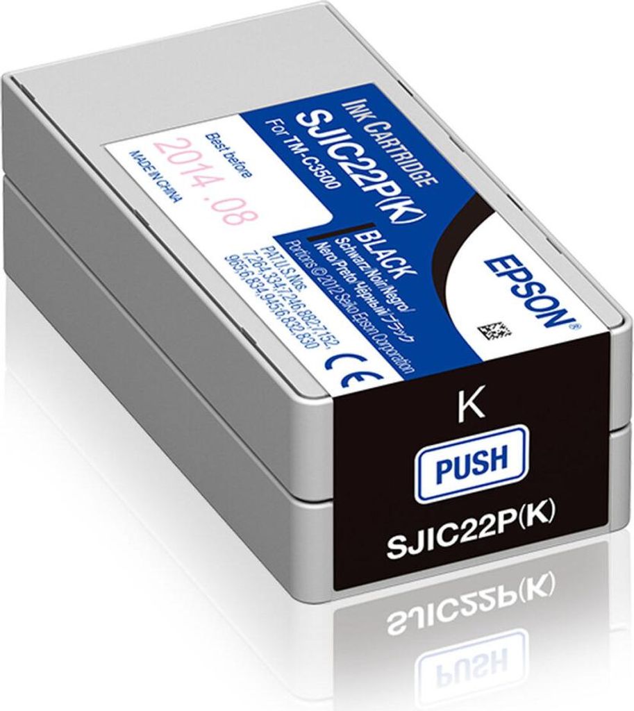 Epson SJIC22P(K) cartuccia d'inchiostro 1 pz Originale Nero Immagine del prodotto 