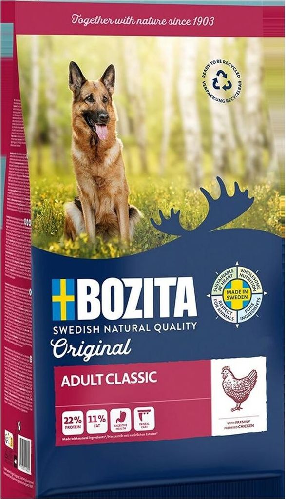 Bozita 41232, Dorosły, Każda rasa, Kurczak, 12 kg Zdjęcie produktu 