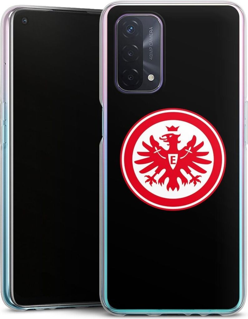 DeinDesign Handyhülle für Oppo A54 5G Silikon Hülle Case Smartphone Schutzhülle Adler Eintracht Frankfurt SGE