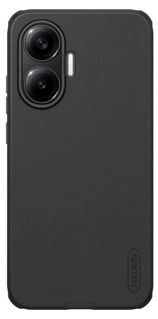 Étui de protection magnétique Poco F7 Nillkin noir mat renforcé