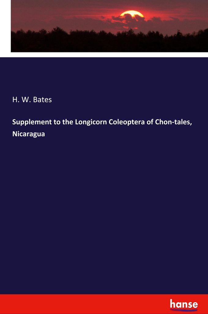 Supplement to the Longicorn Coleoptera of Chon-tales, Nicaragua