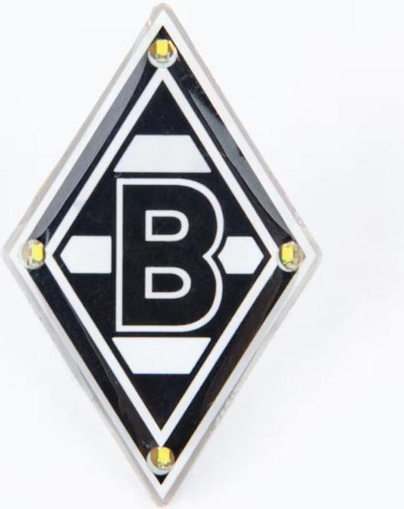 VfL Borussia Mönchengladbach BMG LED-Anstecker "Raute"