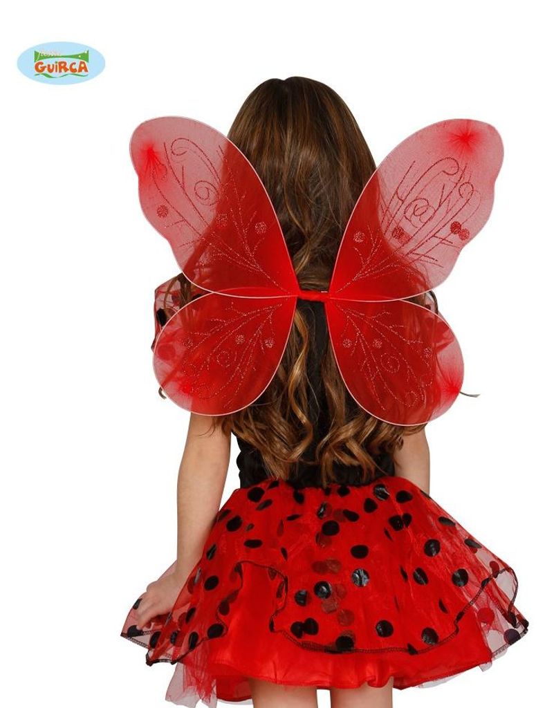 rote Schmetterling Flügel für Kinder Produktbild 