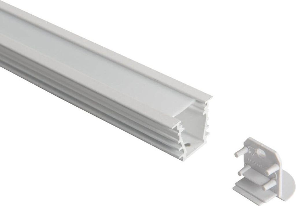 10-er Pack Kanlux 19757 PROFILO I SET-MI-W Profil für LED Streifen
