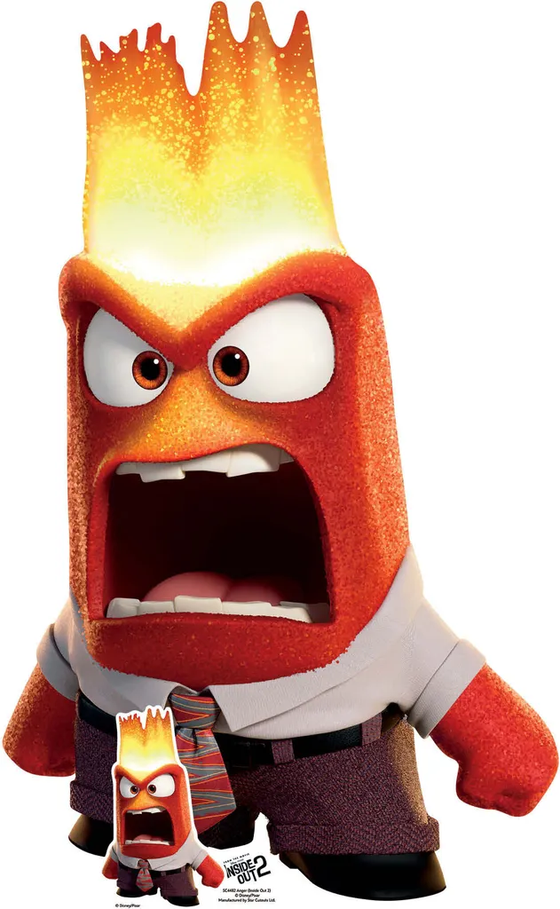 Tutto è sottosopra 2 Emotion Rage, espositore in cartoncino